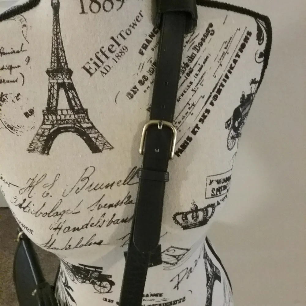 COACH Vintage Leather Briefcase/ Messenger Laptop Bag With Strap